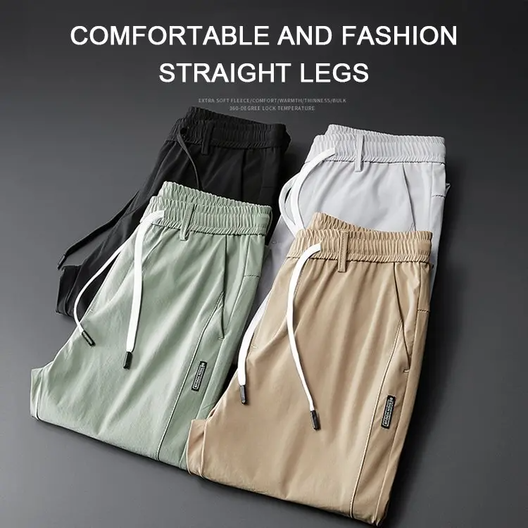 【Compre 1 y obtenga 1 gratis】【M-5XL】Pantalones elásticos informales para hombre 2025 – Cómodos y modernos--4132335