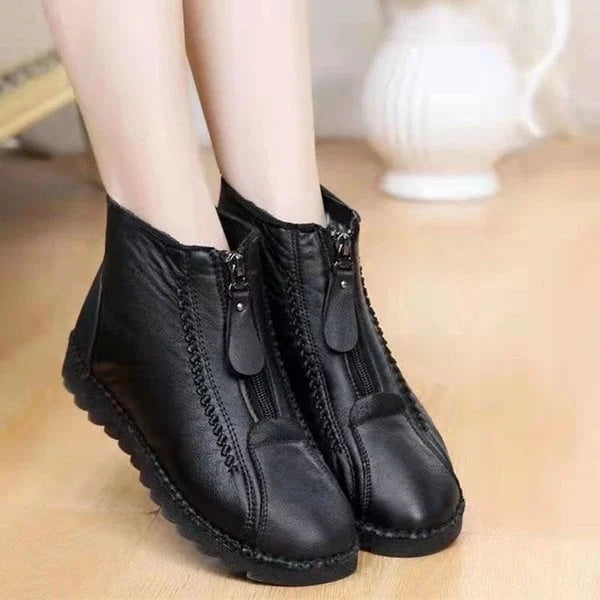 š„š„Oferta limitada en el tiempoć35-42ćBotines cortos para mujer, hechos a mano, de alta calidad, de piel genuina, antideslizantes.---4133825