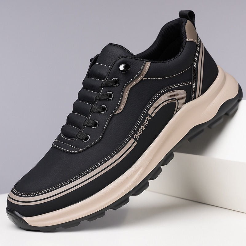 鞋>男鞋>男式休闲皮鞋 Zapatillas cómodas y duraderas otoño invierno – calzado casual suave y resistente
