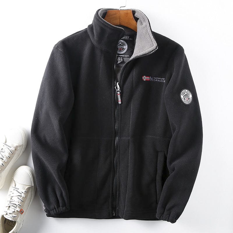 男装>男式夹克 Geacă Reversibilă Călduroasă din Lână și Bumbac pentru Bărbați【S-3XL】 – Perfectă pentru Iarnă și Toamnă