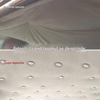 shoptikpro 【30 bucăți】 Kit reparație plafon auto – catarame fixare, clips interior mașină, fără demontare + șurubelniță și prosop