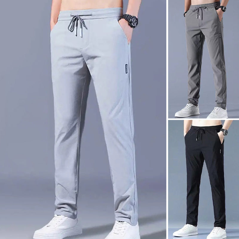 【Compre 1 y obtenga 1 gratis】【M-5XL】Pantalones elásticos informales para hombre 2025 – Cómodos y modernos--4132335