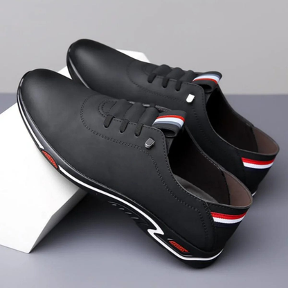 shoptikpro 【39-44】Pantofi Casual din Piele Naturală pentru Bărbați – Stil Modern și Confort 2025!