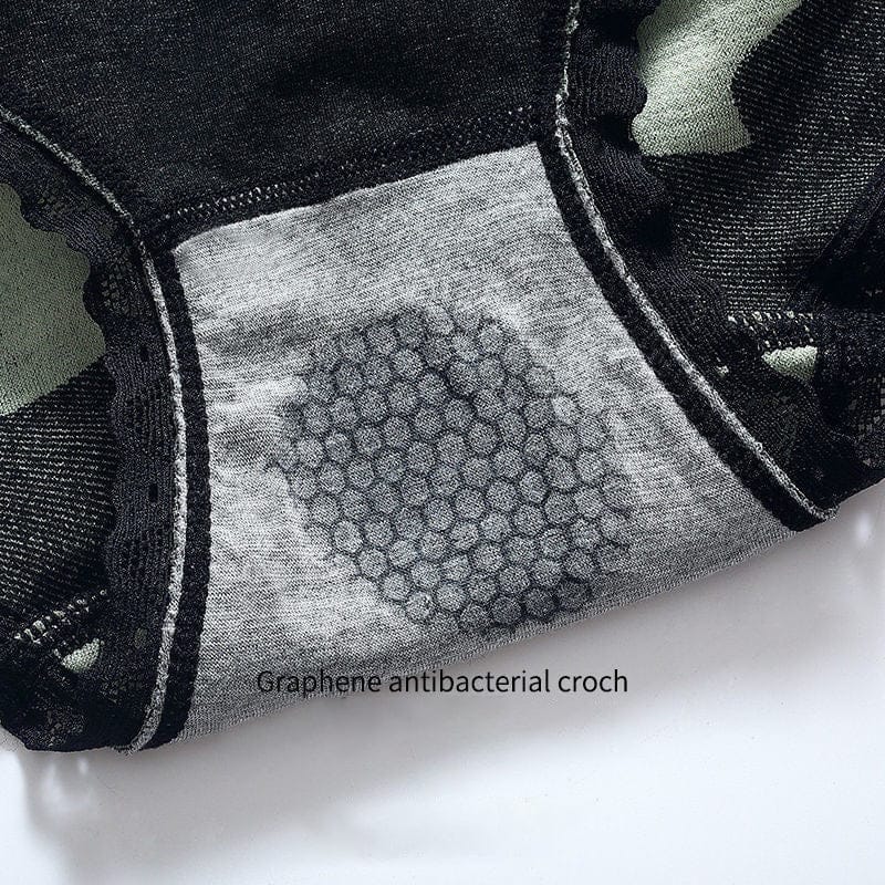 shoptikpro 【6 kosov】Ženske spodnje hlačke za nadzor trebuha z visokim pasom