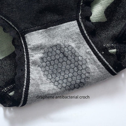 shoptikpro 【6 kosov】Ženske spodnje hlačke za nadzor trebuha z visokim pasom