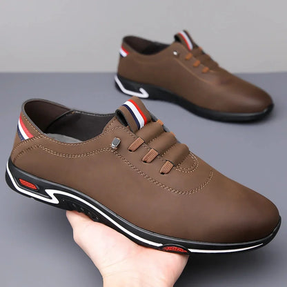 🔥 Reducere Specială 40%! 🔥 【39-44】Pantofi Casual din Piele Naturală pentru Bărbați – Stil Modern și Confort 2025! - shoptikpro