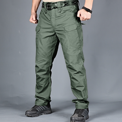 Męskie wodoodporne i odporne na ścieranie spodnie taktyczne S-6XL | Cargo, robocze i outdoor (40–105 kg)