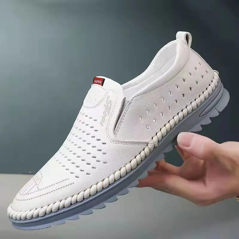 👞👞【Promoție pe perioadă limitată】Pantofi noi de vară 2025 pentru bărbați, respirabili, tălpi moi
