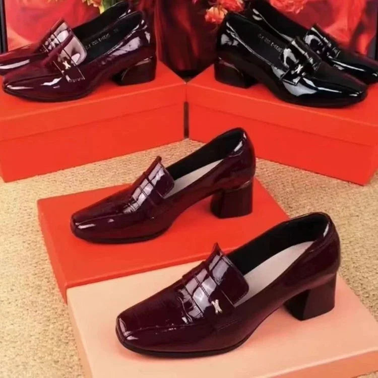 👡【Ofertă fierbinte🔥】【35-40】2025 Pantofi din piele naturală pentru femei | La modă, confortabili și anti-alunecare - shoptikpro