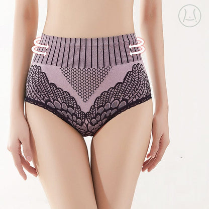 shoptikpro Bragas con control de barriga de cintura alta para mujer
