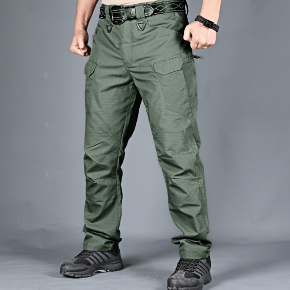 运动户外>户外服装>迷彩服、军迷服、作训服 Pánske nohavice cargo – vojenský dizajn, veľkosti S–6XL, vhodné pre 40–105 kg