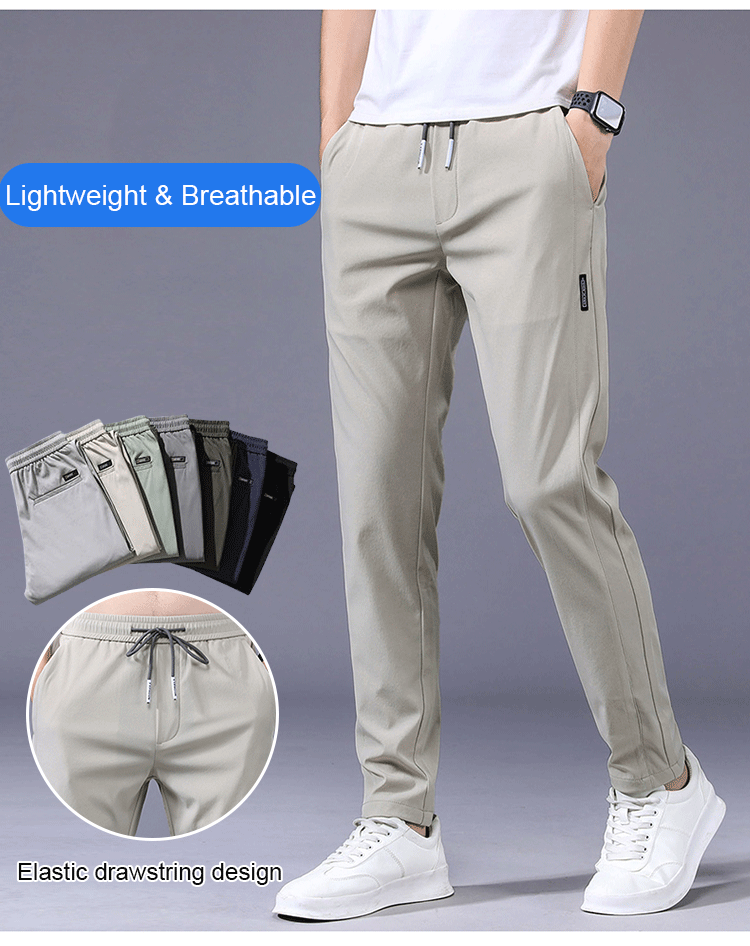 男装>男式休闲裤 【Compre 1 y obtenga 1 gratis】【M-5XL】Pantalones elásticos informales para hombre 2025 – Cómodos y modernos