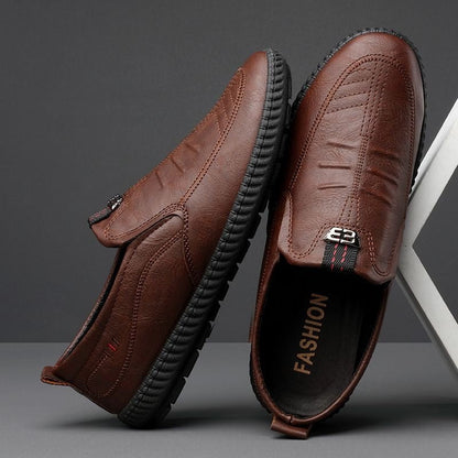 鞋>男鞋>男式休闲皮鞋 【39-44】 Pantofi piele bărbați 2025 – casual și business, confortabili, talpă moale, toamnă-iarnă