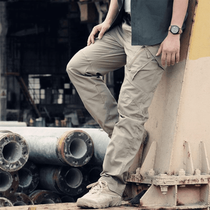 运动户外>户外服装>迷彩服、军迷服、作训服 Pánske nohavice cargo – vojenský dizajn, veľkosti S–6XL, vhodné pre 40–105 kg
