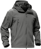 shoptikpro Ανδρικό Τακτικό Μπουφάν Softshell – Αδιάβροχο, Αντιανεμικό, Ανθεκτικό στην Τριβή