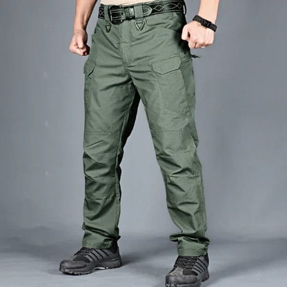 shoptikpro Verde armată / S【40-50kg】 Pantaloni Cargo Militari pentru Bărbați, Marimi S-6XL (Potriviți pentru 40–105kg)